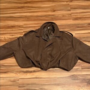 Brown Suede Jacket